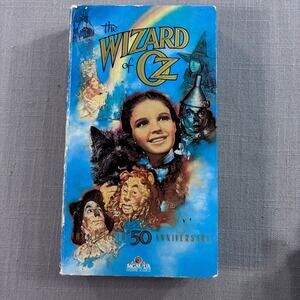 Wizard of Oz 50th Anniversary VHS 1989 MGM UA Limited Edition Book Box